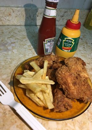 صورة لوصفة جوانح البروستد الشهيه علي طريقه مامتي 🍗