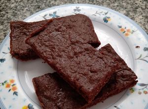 Una foto de Brownie extra light 75cal