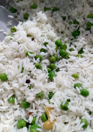 A picture of 10 min Peas Pulao.