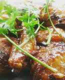 Cánh gà rim xì dầu