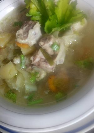 Foto resep Sop ceker dan kulit ayam