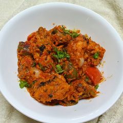 A picture of Chicken Tikka Masala.