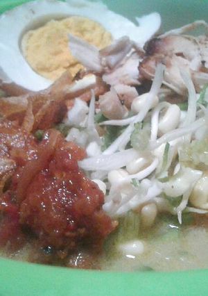 Foto resep Soto Ayam Kuah Santan