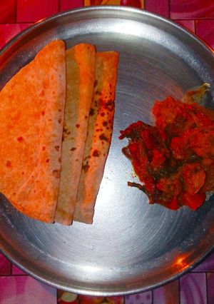 আটার রুটি (Attar roti recipe in Bengali) রেসিপির প্রধান ছবি