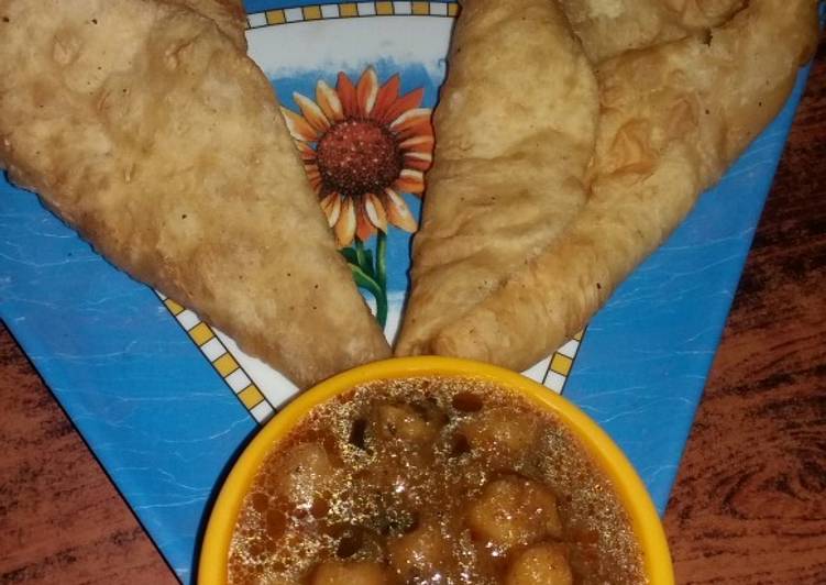 Recipe of Chole bhature in 24 Minutes at Home