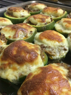 Una foto de Zapallitos rellenos