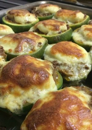 Una foto de Zapallitos rellenos