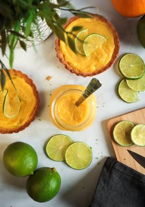 Une photo de Lime curd
