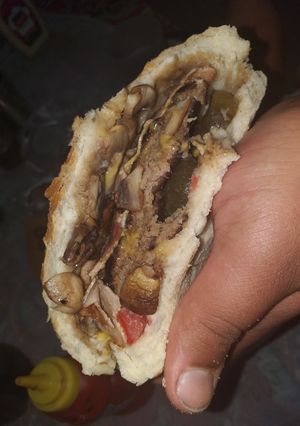عکسی از دستور همبرگر 😍