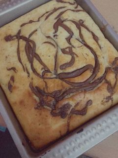 صورة لوصفة كيكة النوتيلا
