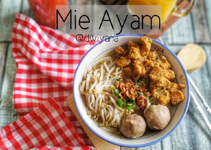 Cara Membuat Mie Ayam ala Kampung Yang Sederhana