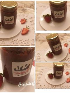 صورة لوصفة مربى الفراوله 🍓🍓🍓