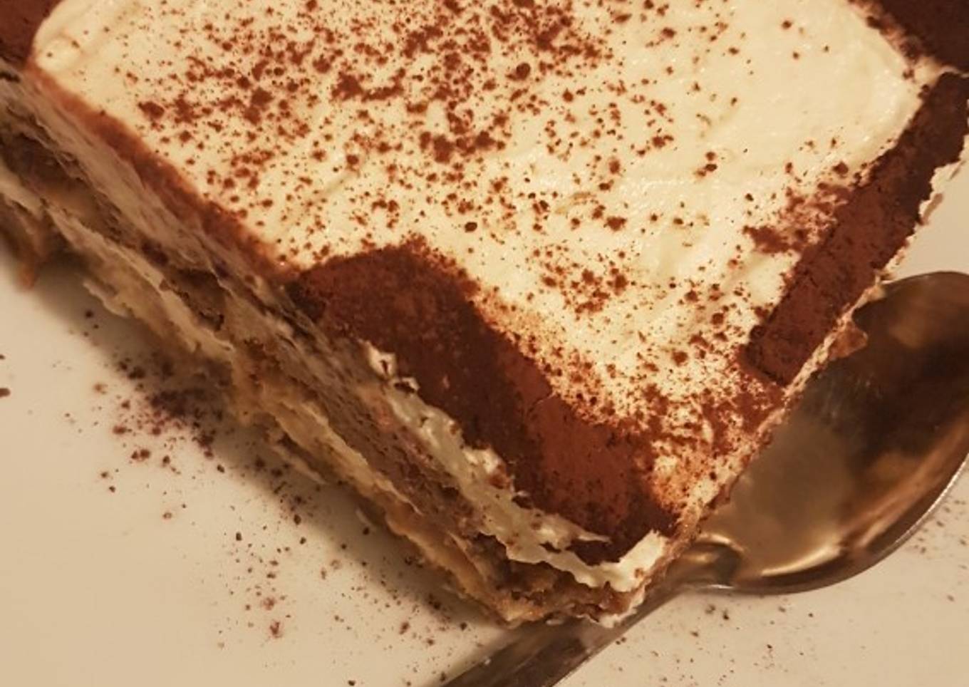 Tiramisu sans oeufs
