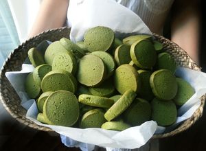 Foto principal de Galletas de té verde Matcha