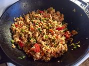 A picture of jasmine rice