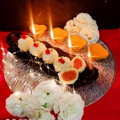 Kheer Kadam Bengali Sweets A picture of Kheer Kadam Bengali Sweets.