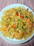 Spicy Creamy Fettuccine