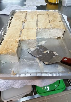 Una foto de Soufflé de bananas