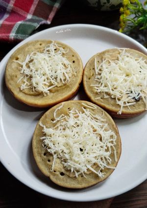 Foto resep Pancake pisang keju