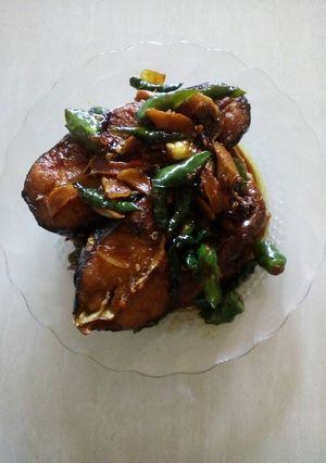 Foto resep Patin kecap cabe hijau