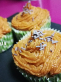 Una foto de Saludables Cupcakes con boniato