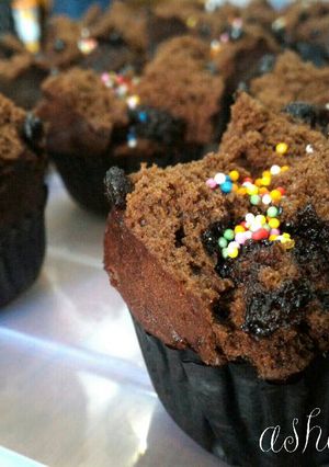 Foto resep Cupcake cokelat mekar