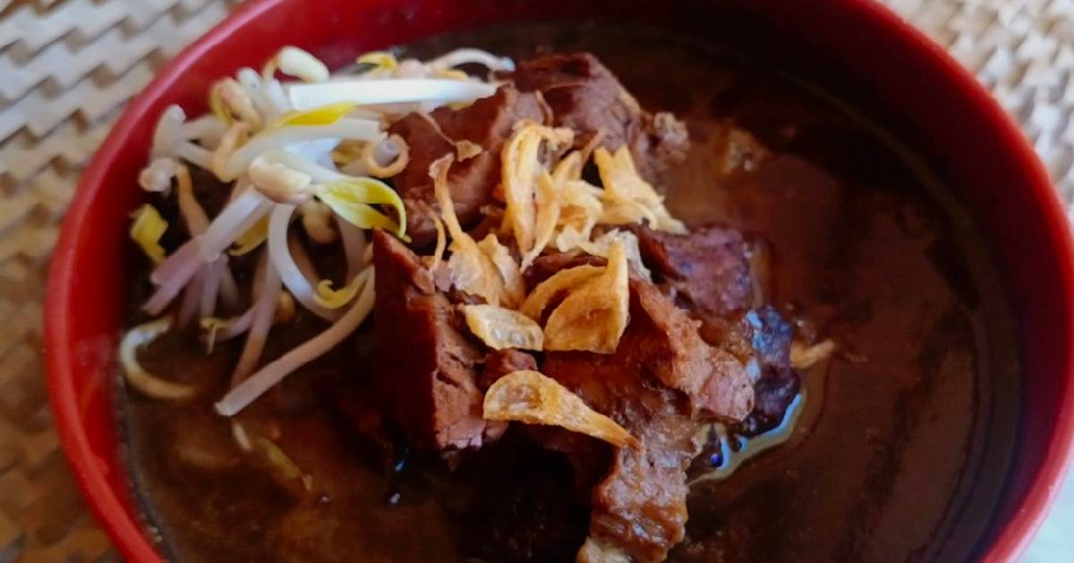 Resep 131. Rawon Daging Sapi (Nasi Pindang) oleh Ida Apriliana Cookpad