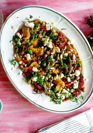Una foto de Ensalada de Pimientos asados
