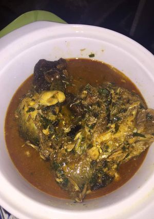 A picture of Achi Soup.