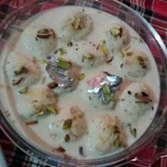 Ras malai A picture of Ras malai.