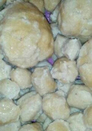 Foto resep Bakso ayam kenyal & enak
