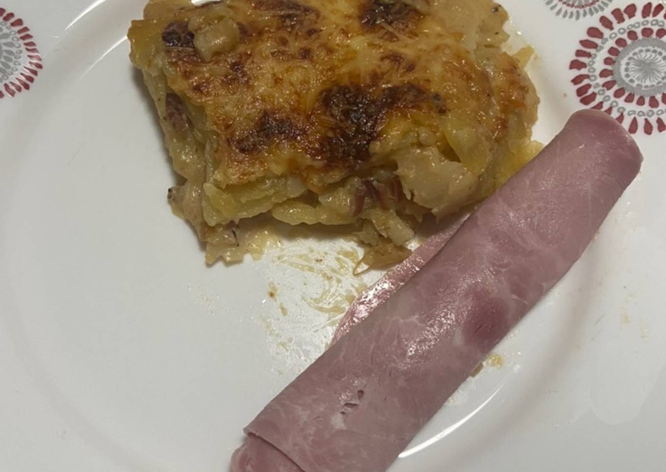 Gratin dauphinois pommes de terre et topinambour