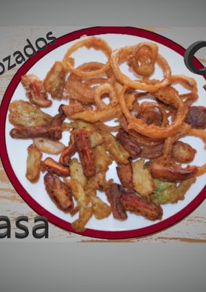 Una foto de Rebozados con masa orly