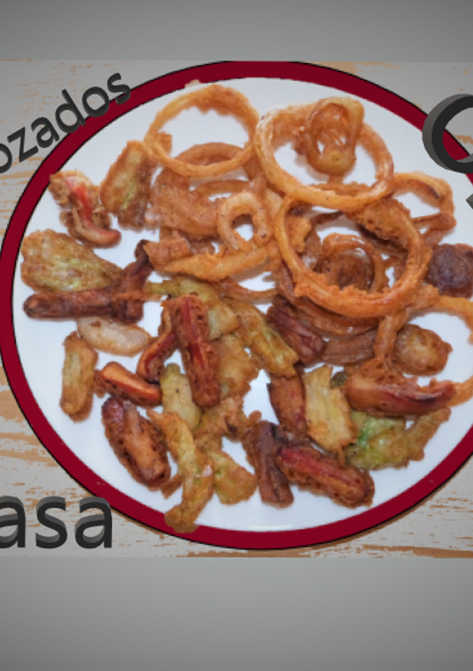 Una foto de Rebozados con masa orly