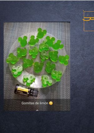 A picture of Lemon Essential Oil Gummies | Rainbow Recipes.