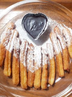 Foto resep Churros saus coklat anti gagal <20rb