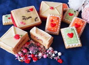 Foto resep Kue Kering Valentine | Icing Sugar Cookies | Kue Kering Butter Cookies | Cookies Decorating
