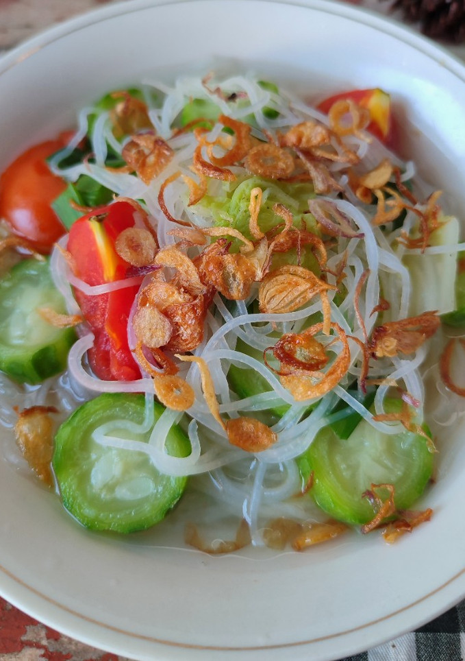Foto resep Sup Oyong Bihun