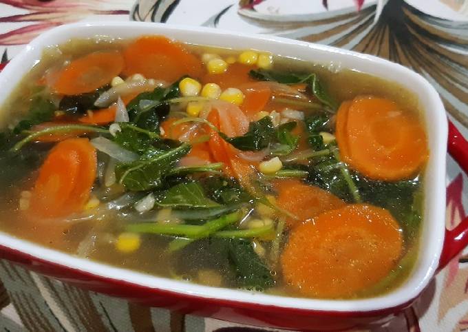 Resep Sayur Bayam Mix Oleh Ummu Faris Dapoer Aladin Cookpad