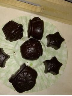 Una foto de Bombones sin lácteos, chocolates veganos
