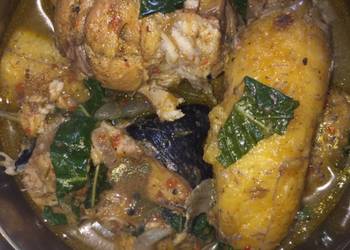 Ready to Serve Fish and plantain pepper soup Delicious Perfect
