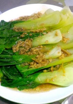 Foto resep Pokchoy Siram Jahe Bawang