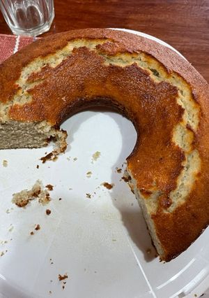 Una foto de Budín de banana