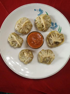 A picture of Momos With Paneer Veg Stuffing.
