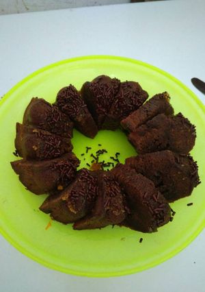 Foto resep Brownis kukus chocolatos telur bebek