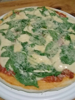 Una foto de Pizzas casera