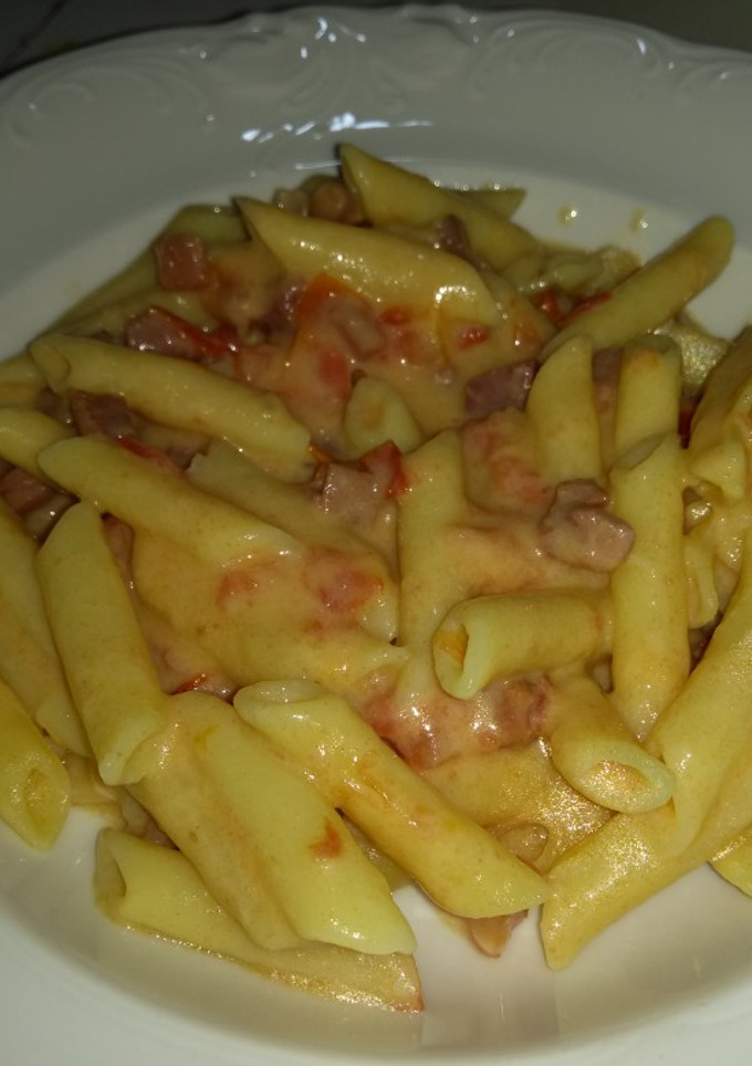 Una foto de Macarrones al vodka (Mycook)