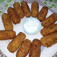Potato Roll Kabab A picture of Potato Roll Kabab.