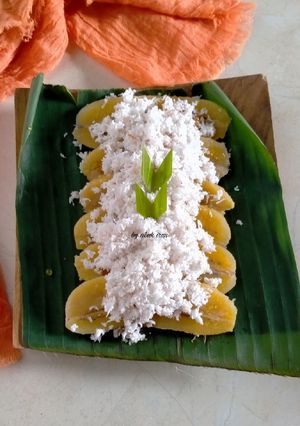 Foto resep Pisang Caramel tabur Kelapa