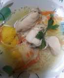 Caldo de Pollo 🇵🇪